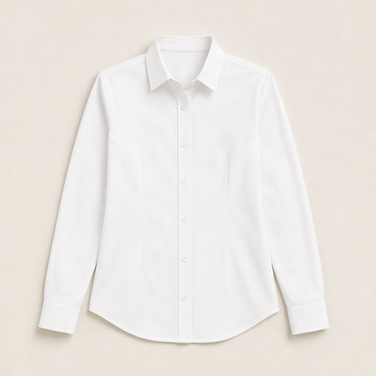 Novirra – Camicia Slim Fit Antipiega White