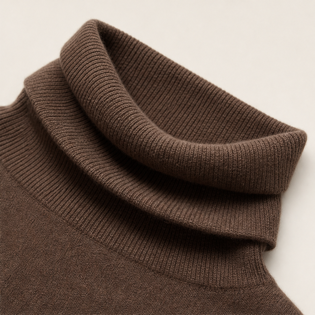 Voralia – Completo Cappa Collo Alto e Pantaloni Larghi detail