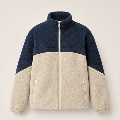 Vorlind – Pile Reversibile Bicolore Navy