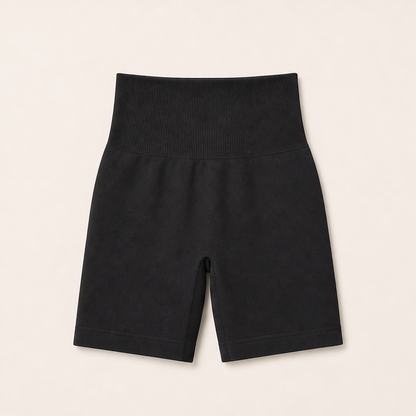 Velura – Shorts Modellanti a Vita Alta Black